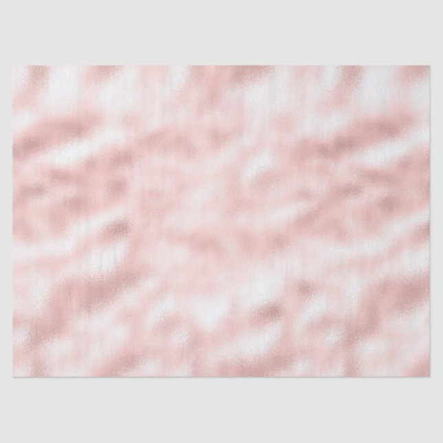 Papier Mousseline Mariage Féminin Glamour Rose (Recto)