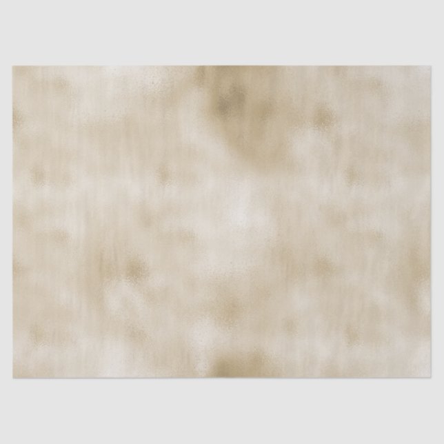 Papier Mousseline Mariage Glamour Or Champagne (Recto)