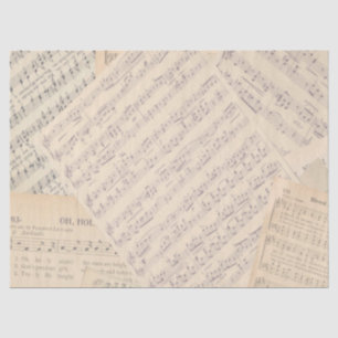 Papier Mousseline Mariage vintage