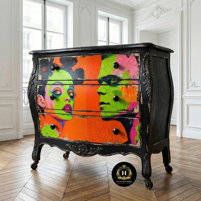 Papier Mousseline Mariée mariage de Frankenstein (Créateur téléchargé)