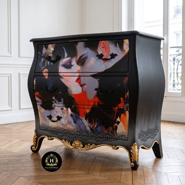 Papier Mousseline Mariée vampire gothique, découpage dramatique  (Créateur téléchargé)