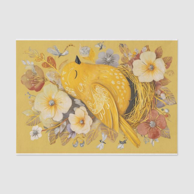 Papier Mousseline Marigold Wings (Recto)