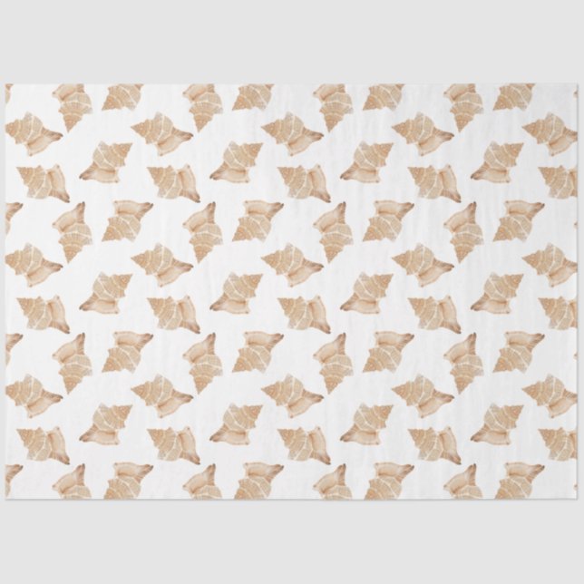 Papier Mousseline Marine Life Series Design 13 Tissu Paper (Recto)