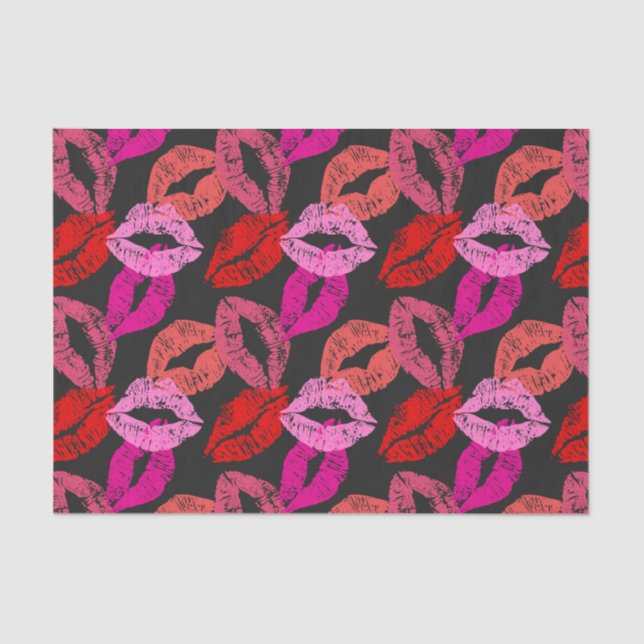 Papier Mousseline Marque Kiss (Recto)