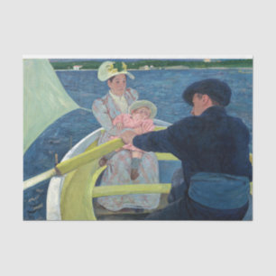 Papier Mousseline Mary Cassatt - La Partie en barque