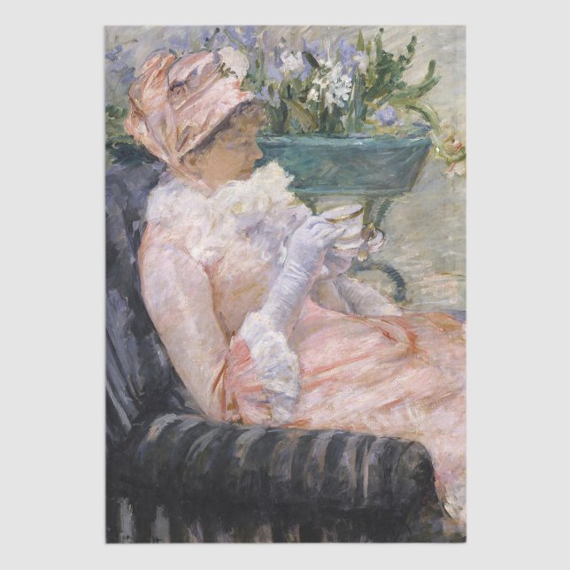 Papier Mousseline Mary Cassatt - La tasse de thé (Créateur téléchargé)