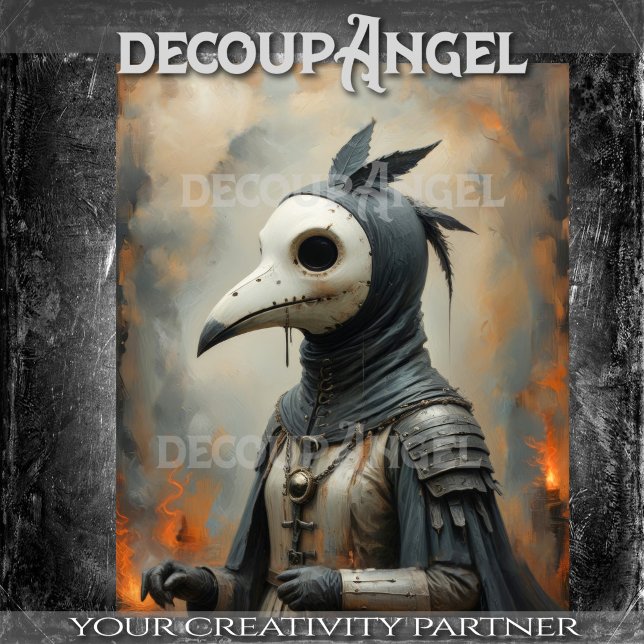 Papier Mousseline Masque d'ombres Découpage (Créateur téléchargé)