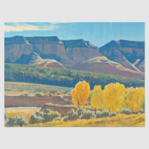 Papier Mousseline Matin pacifique par Maynard Dixon