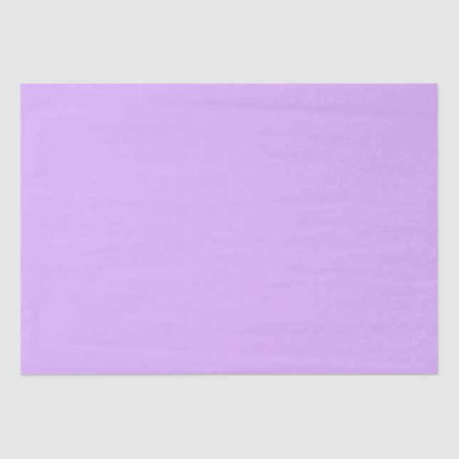 Papier Mousseline Mauve, code hexa violet pâle e0b0ff (Recto)