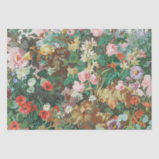Papier Mousseline Maximalist Dream Vintage Floral Print