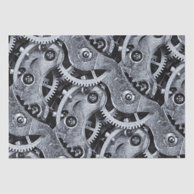 Papier Mousseline Mécanique de pièce à temps (Recto)