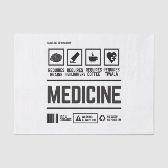 Papier Mousseline médecine (Recto)