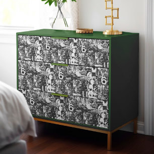 Papier Mousseline Médias mixtes pour meubles Découpage ou collage