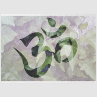 Papier Mousseline méditation papier de tissu om