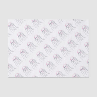 Papier Mousseline Méduses