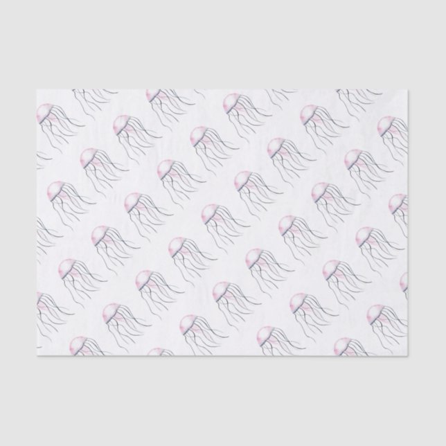 Papier Mousseline Méduses (Recto)