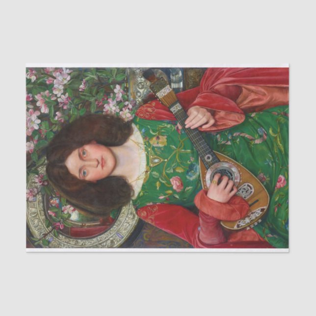 Papier Mousseline Melody (Musica) par Kate Elizabeth Bunce (Recto)