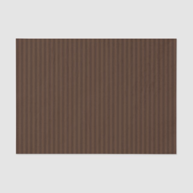 Papier Mousseline Menorah Double Brown Vertical Stripes (Recto)