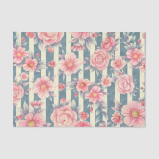 Papier Mousseline Meraki Rose Floral Series Design 10
