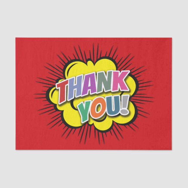 Papier Mousseline Merci (Recto)