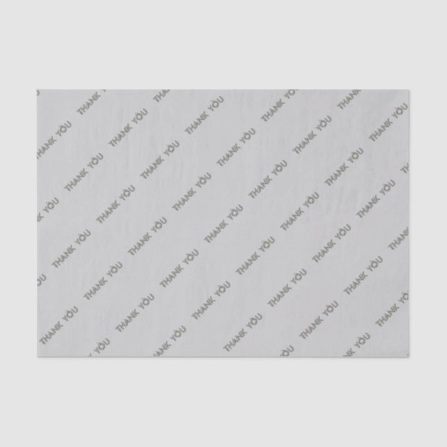 Papier Mousseline Merci Floral (Recto)