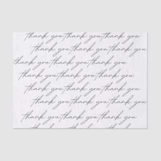 Papier Mousseline merci Tissue Paper