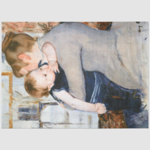 Papier Mousseline Mère et enfant, Mary Cassatt