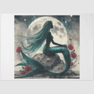 Papier Mousseline Mermaid Moon