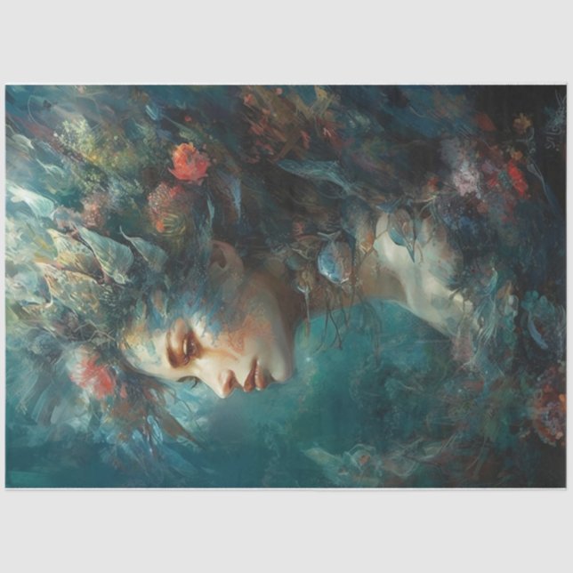 Papier Mousseline Mermaid Princess (Recto)