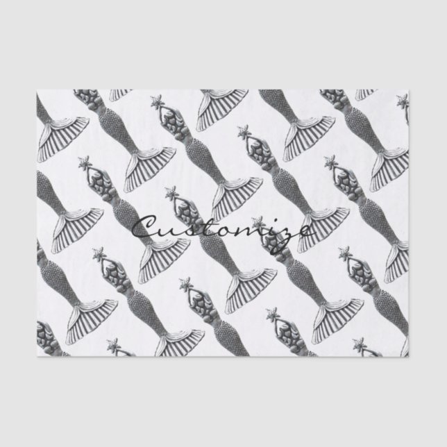 Papier Mousseline Mermaids tenant des étoiles Thunder_Cove (Recto)