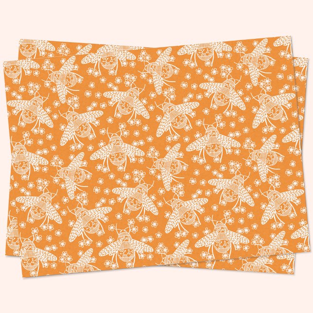 Papier Mousseline Miel Bee (Créateur téléchargé)