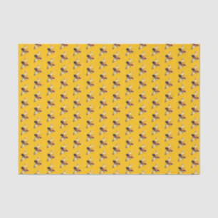 Papier Mousseline Mignonne abeille au miel