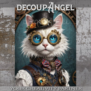 Papier Mousseline Milord Gearheart - Découpage -