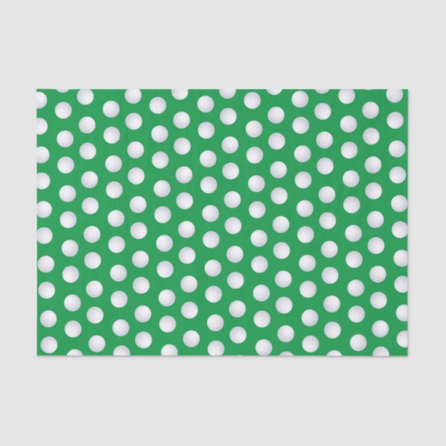 Papier Mousseline Mini Golf Balls Anniversaire Fête Enfants Sports (Recto)