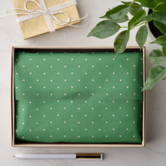 Papier Mousseline Mini Pois Noël Tissu de Noël