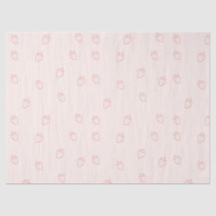 Papier Mousseline Minimalisme de la Fraise