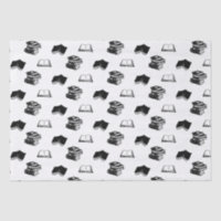 Minimaliste Moderne Bookish Bibliophile Motif de l