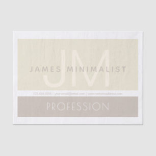 Papier Mousseline Minimaliste Moderne   Tons Terre Taupe