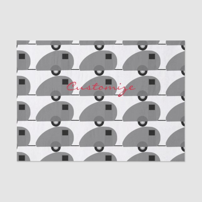 Papier Mousseline Minuscule remorque Teardrop Thunder_Cove (Recto)