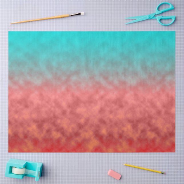 Papier Mousseline Mirage cramoisi (Artisanat)