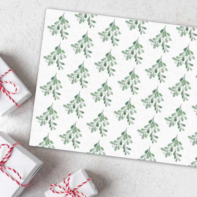 Papier Mousseline Mistletoe de Noël (Créateur téléchargé)