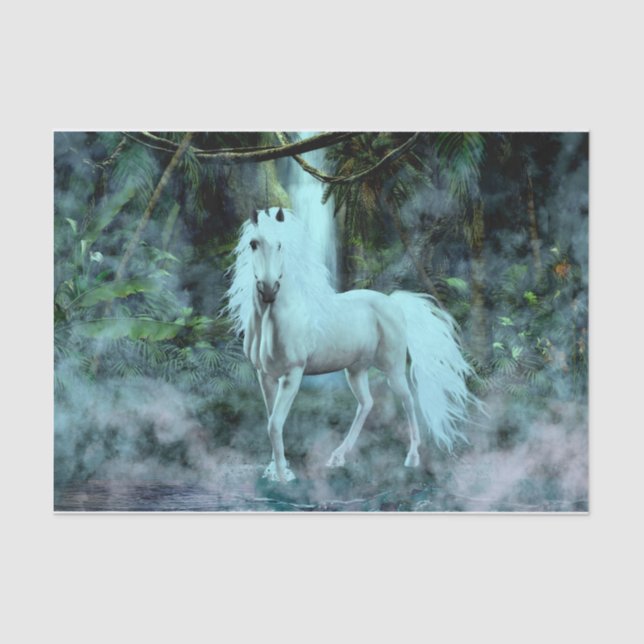 Papier Mousseline Misty Unicorn (Recto)