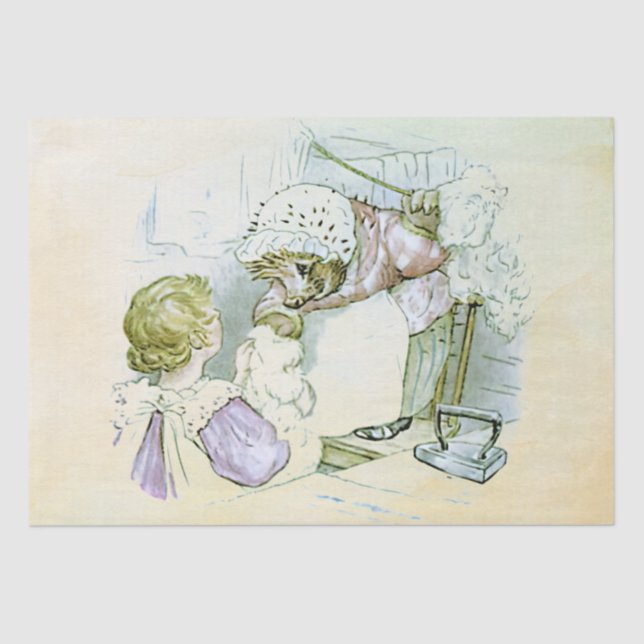 Papier Mousseline Mme Tiggy-Winkle 1 (Recto)