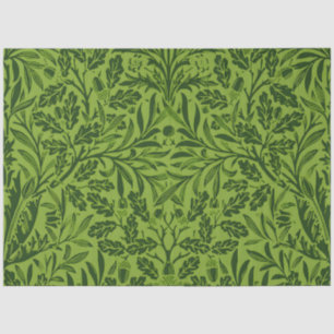 Papier Mousseline Modèle de feuille de chêne vert sans couture de Wi