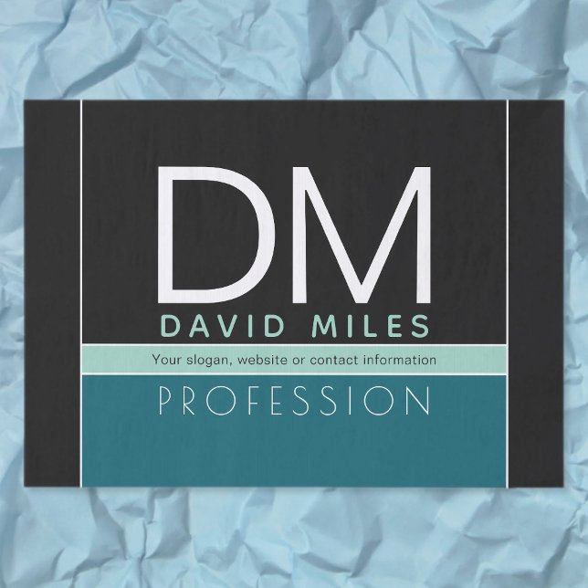 Papier Mousseline Modèle d'entreprise moderne | Toutes les couleurs  (Créateur téléchargé)