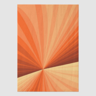 Papier Mousseline Moderne Abstrait Orange Rouge Vanille Graphique Fr