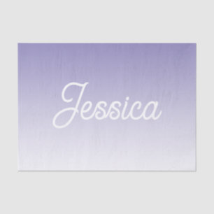 Papier Mousseline (Modifiable) Ombre couleur violet clair et votre t