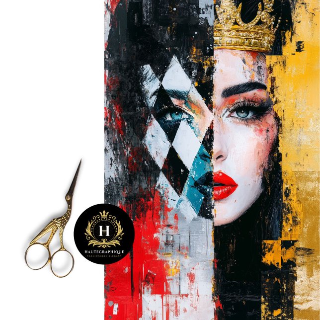 Papier Mousseline Mois de l’histoire des femmes Découpage de la rein (Créateur téléchargé)