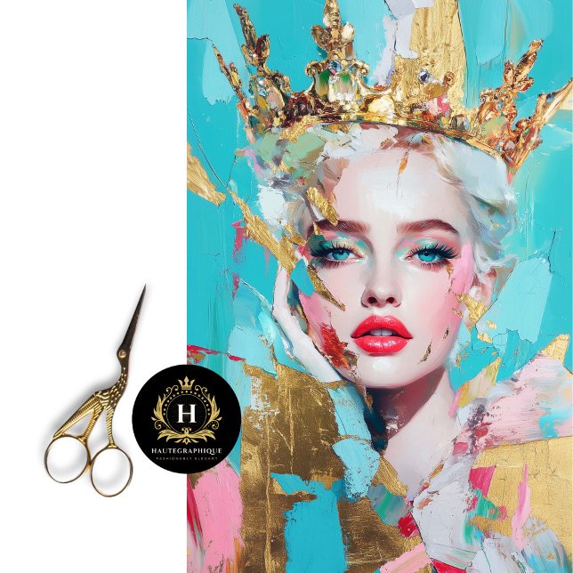 Papier Mousseline Mois de l'histoire des femmes de la reine d'or Abs (Créateur téléchargé)