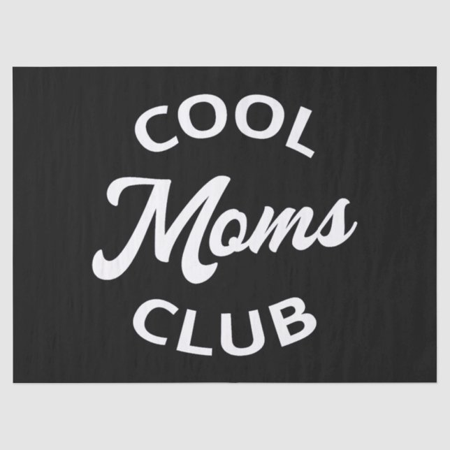 Papier Mousseline Moms Club cool I (Recto)